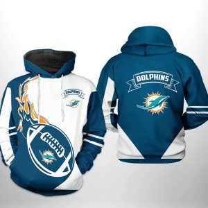 Miami Dolphins NFL Classic 3D Printed Hoodie/Zipper Hoodie