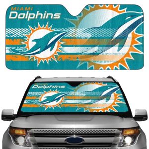 Miami Dolphins Universal Car Auto Sun Shade