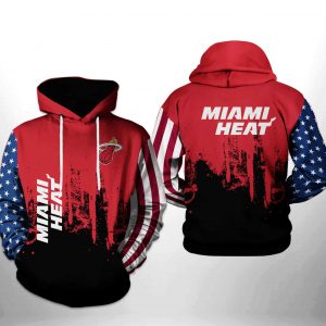 Miami Heat NBA Team US 3D Printed Hoodie/Zipper Hoodie
