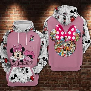 Mickey 3D Printed Hoodie/Zipper Hoodie