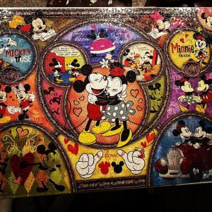 Mickey And Minnie ? Jigsaw Puzzle Set