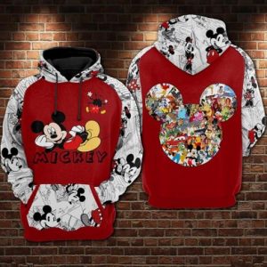 Mickey Lover 3D Printed Hoodie/Zipper Hoodie