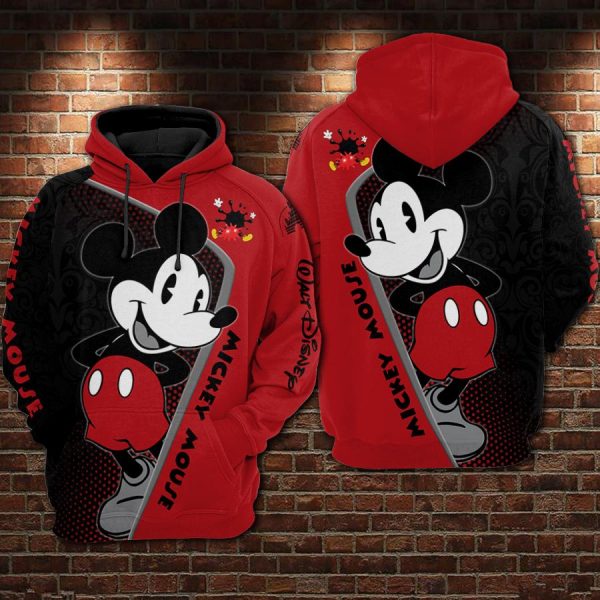 Mickey Mouse 3D Printed Hoodie/Zipper Hoodie