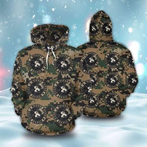 Mickey Mouse Camo Pattern 3D Printed Hoodie/Zipper Hoodie