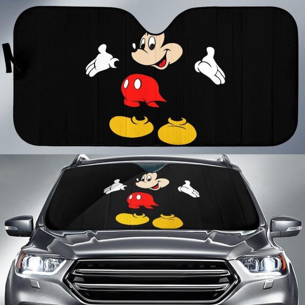 Mickey, Mouse Disney Cartoon Car Auto Sun Shade