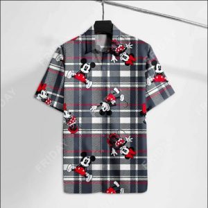 Mickey Mouse Hawaiian Shirt Summer Button Up