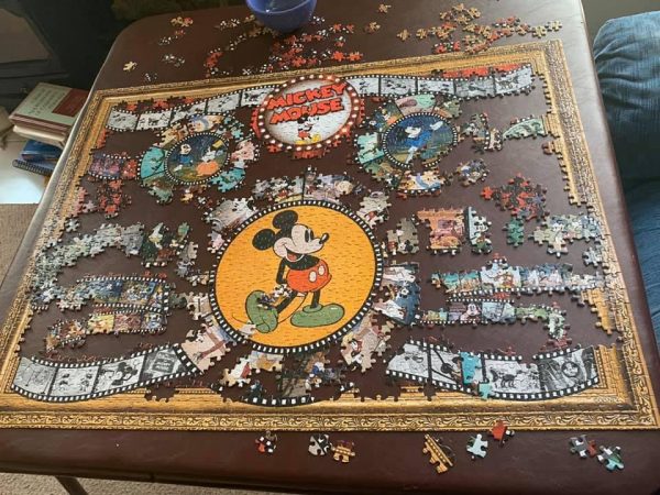 Mickey Mouse Jigsaw Puzzle Set