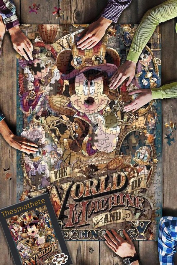 Mickey Mouse Jigsaw Puzzle Set