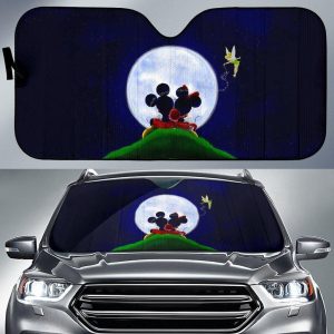 Mickey and Minnie Love Story Car Auto Sun Shade