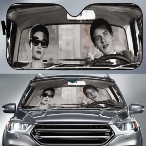 Mighty Morphin Power Rangers For Fan Car Auto Sun Shade