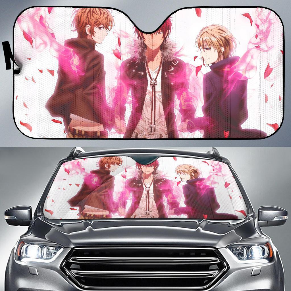 Mikoto Suoh Tatara Totsuka K Projects Car Auto Sun Shade Mikoto Suoh Tatara Totsuka K Projects Car Auto Sun Shade