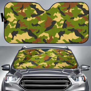 Military Camouflage Car Auto Sun Shade