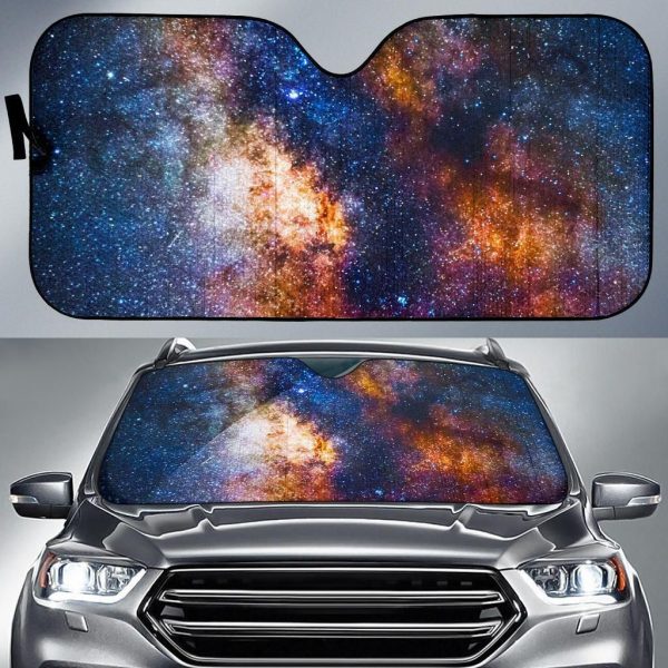 Milky Way Universe Galaxy Car Auto Sun Shade