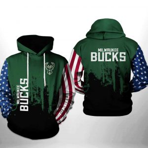 Milwaukee Bucks NBA Team US 3D Printed Hoodie/Zipper Hoodie