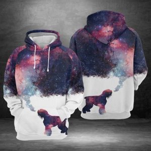 Miniature Schnauzer Galaxy 3D Printed Hoodie/Zipper Hoodie