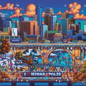 Minneapolis Jigsaw Puzzle Set