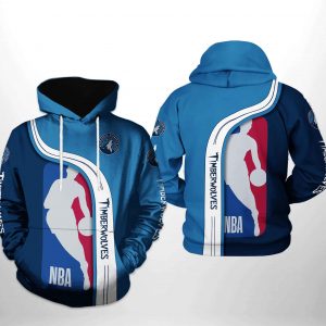 Minnesota Timberwolves NBA Team 3D Printed Hoodie/Zipper Hoodie