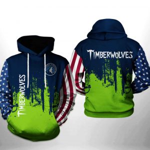 Minnesota Timberwolves NBA Team US 3D Printed Hoodie/Zipper Hoodie