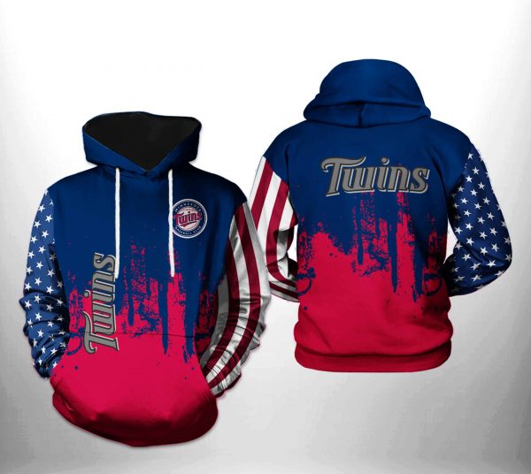 Minnesota Twins MLB Team US 3D Printed Hoodie/Zipper Hoodie