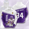 Minnesota Vikings 3D Printed Hoodie/Zipper Hoodie