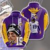 Minnesota Vikings 3D Printed Hoodie/Zipper Hoodie