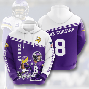 Minnesota Vikings 3D Printed Hoodie/Zipper Hoodie