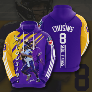 Minnesota Vikings 3D Printed Hoodie/Zipper Hoodie