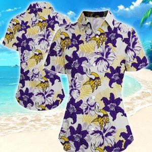 Minnesota Vikings Hawaiian Shirt Summer Button Up