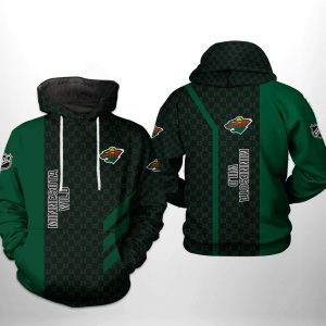 Minnesota Wild NHL 3D Printed Hoodie/Zipper Hoodie