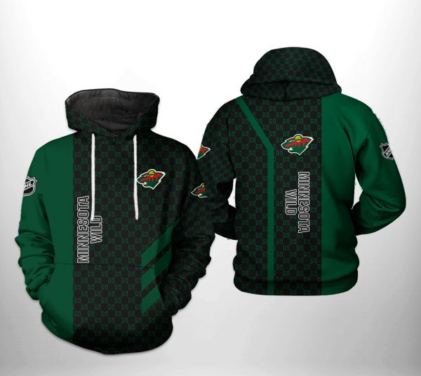 Minnesota Wild NHL 3D Printed Hoodie/Zipper Hoodie