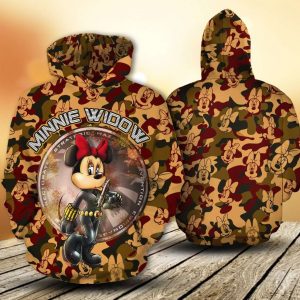 Minnie Widow 3D Printed Hoodie/Zipper Hoodie