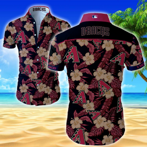 Mlb Arizona Diamondbacks Hawaiian Shirt Summer Button Up