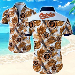 Mlb Baltimore Orioles Hawaiian Shirt Summer Button Up