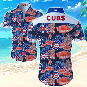 Mlb Chicago Cubs Hawaiian Shirt Summer Button Up