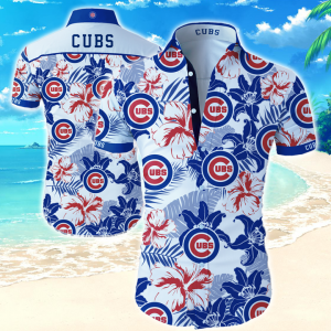 Mlb Chicago Cubs Hawaiian Shirt Summer Button Up