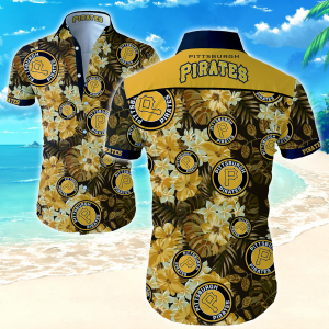Mlb Pittsburgh Pirates Hawaiian Shirt Summer Button Up