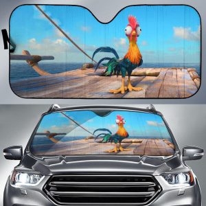 Moana Hei Hei Chicken Car Auto Sun Shade