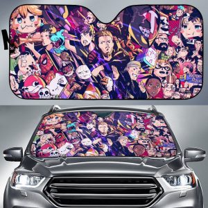 Mob Psycho 100s Anime Car Auto Sun Shade