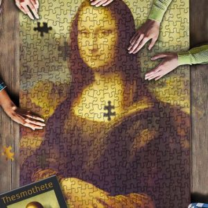 Mona Lisa ? Jigsaw Puzzle Set