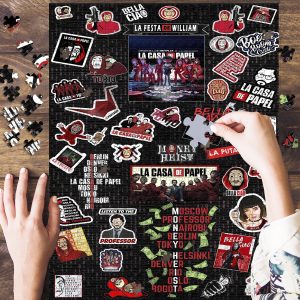 Money Heist Jigsaw Puzzle Set