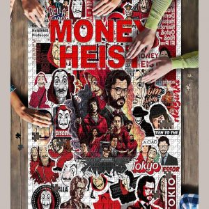 Money Heist Jigsaw Puzzle Set
