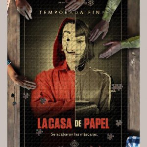 Money Heist La Casa De Papel Tv Show Jigsaw Puzzle Set