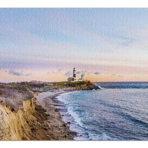 Montauk Point Light, Lighthouse Jigsaw Puzzle Set