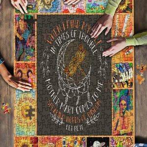 Mother Mary Comes To Me Jigsaw Puzzle Set
