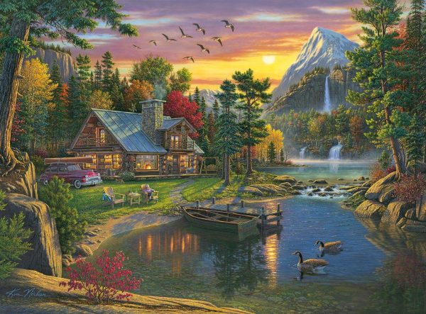 Mountain Paradise Jigsaw Puzzle Set