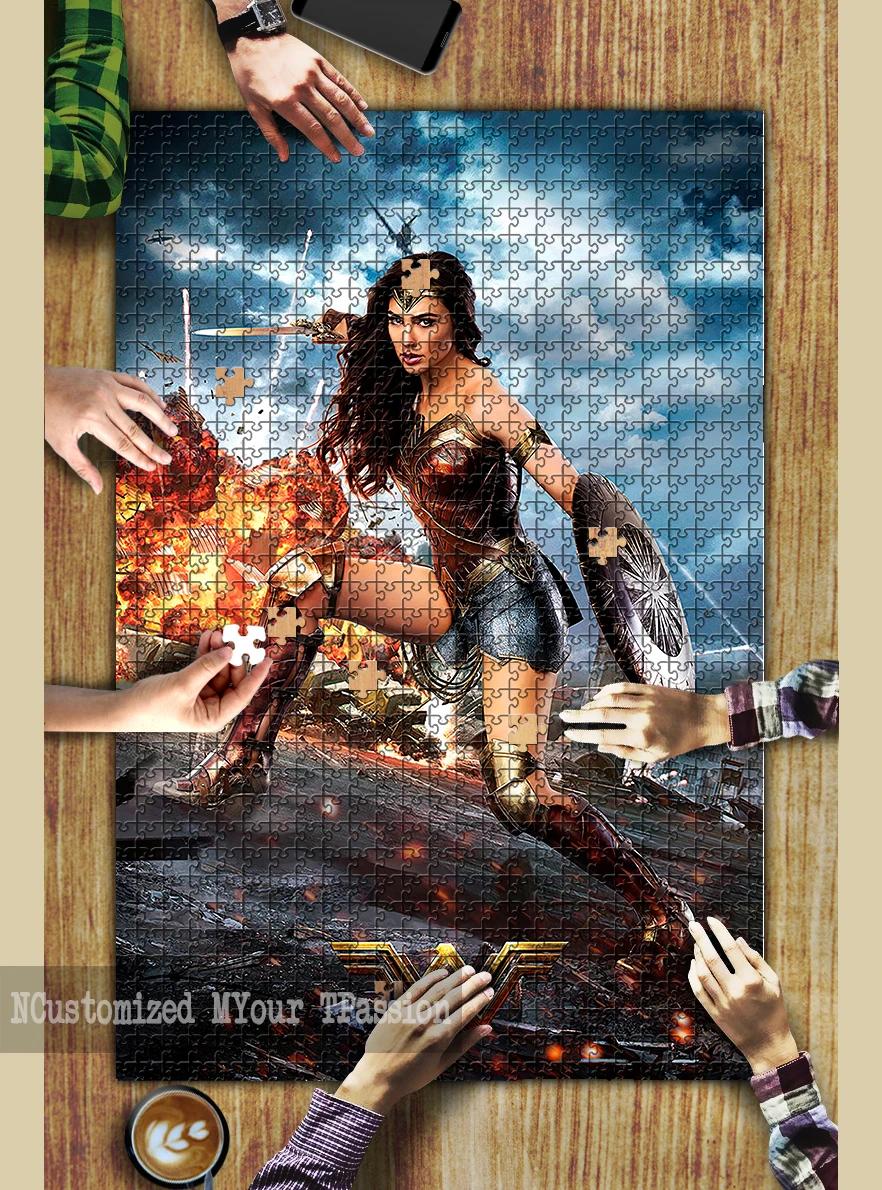 Movie Action, Wonder Women Jigsaw Puzzle Set Movie Action, Wonder Women Jigsaw Puzzle Set