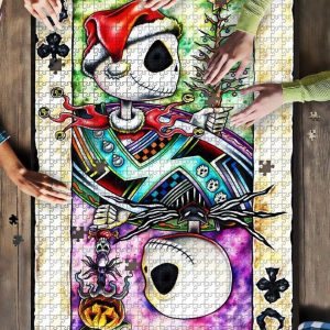 Movie Cartoon Characters, Jack Skellington Jigsaw Puzzle Set