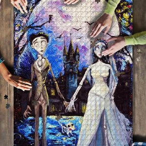 Movie Cartoon Corpse Bride Jigsaw Puzzle Set