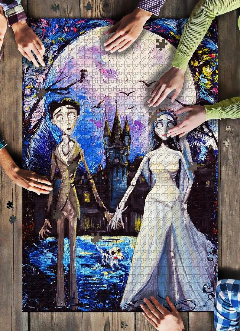 Movie Cartoon Corpse Bride Jigsaw Puzzle Set Movie Cartoon Corpse Bride Jigsaw Puzzle Set