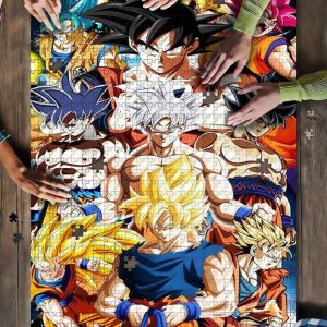 Movie Cartoon Dragon Ball Jigsaw Puzzle Set